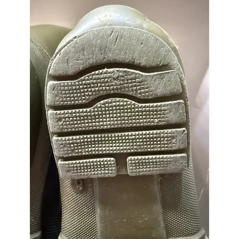Lacrosse Green Rubber Rain Removable Insulated Gardening Boots Women's Size 6